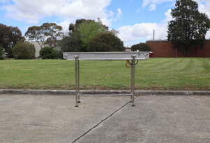 Stainless Steel Motorised Belt Conveyor - 2.1m Long