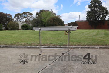 Stainless Steel Motorised Belt Conveyor - 2.1m Long