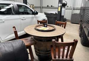 Harley Davidson Bar Set inc Lounge Chair