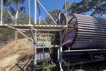 Firewood Trommel with Kubota Diesel Powerpack