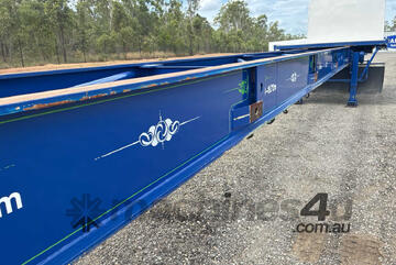 2021 Haulmark 3ST37 Tri Axle Extendable Flat Top Trailer