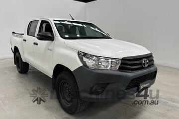 2018 Toyota Hilux Workmate 4x4 Dual Cab Utility (Diesel) (Auto) (Ex Lease)