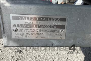 2022 Sales Trailers 9ft Single Axle Jet Ski Trailer
