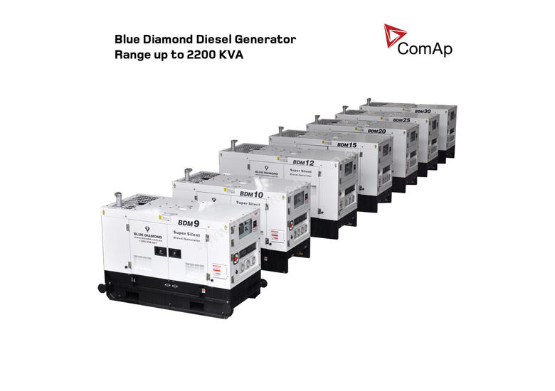 caption 33 KVA Isuzu Diesel Generator 415V - ISUZU ENGINE - 2 Years Warranty