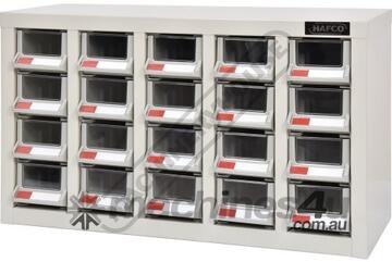 Parts Storage Bins PTB-20 20 Bins - 586 x 222 x 350mm