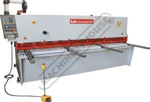 HG-4012 Hydraulic NC Swing Beam Guillotine - Deluxe 4000 x 12mm Mild Steel Shearing Capacity 1-Axis