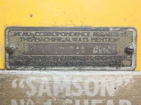 Samson No.1 Shear  - picture1' - Click to enlarge