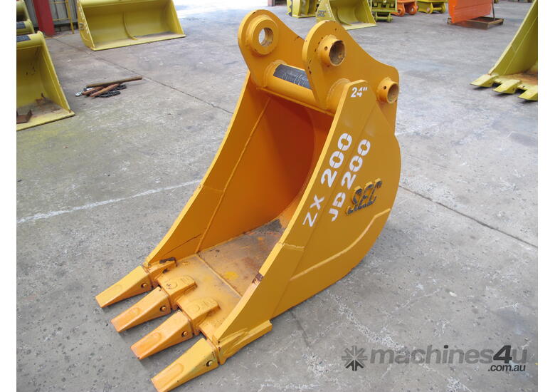 SEC 20 Ton Trenching Bucket for Hitachi ZX200 - Includes Pin, 600mm Width