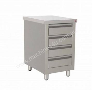 DCI0004 Stainless Steel 4 Drawer Cabinet