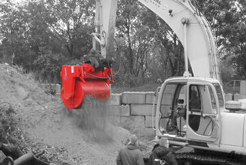 ROTAR HEX 700 S EXCAVATOR SCREENING DRUM (13-15T)