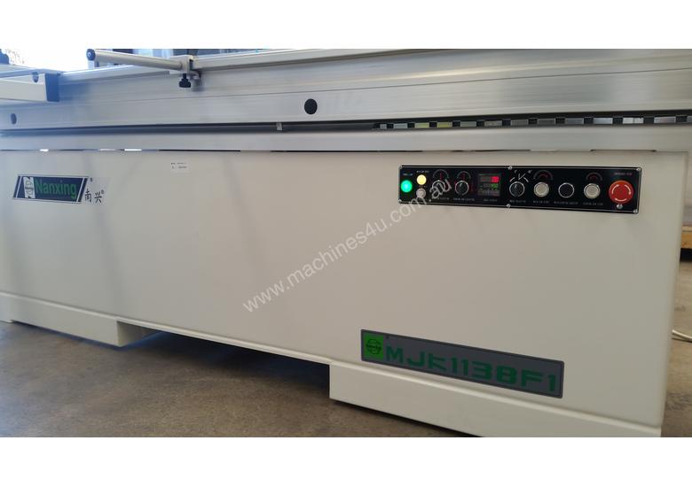 caption NANXING 3.8m programmable Automatic Fence Panel saw MJK1138F1