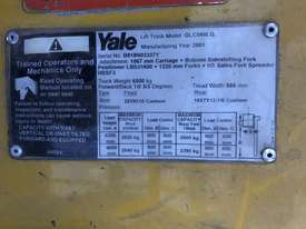 Yale cushion tyres forklift with 6000 mm lift - picture0' - Click to enlarge
