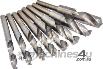 Metric Industrial HSS Reduced Shank Drill Set 13 - 25mm 8 Piece