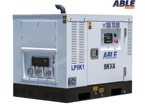 9kVA Portable Diesel Generator Super Silent Australian Design