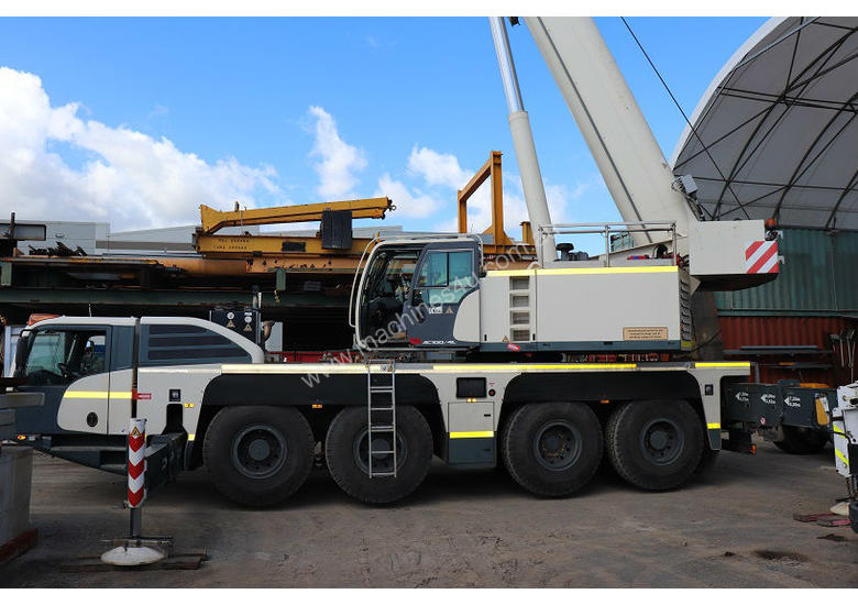 caption 2011 TEREX AC100-4/L ALL TERRAIN CRANE