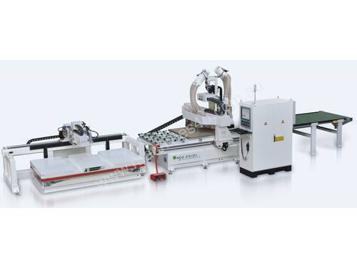 NANXING Auto Labeling Auto Loading & Unloading Flatbed Nesting Woodworking CNC Machine NCG2812L 