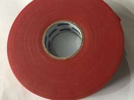 Sandvik 25mm Flagging Safety Tape Red Plastic Surveyors Pack of 10 - picture0' - Click to enlarge