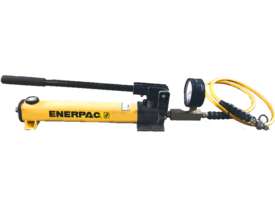 Enerpac Hydraulic Hand Pump with GP-10B Gauge & Hose P392 - picture0' - Click to enlarge