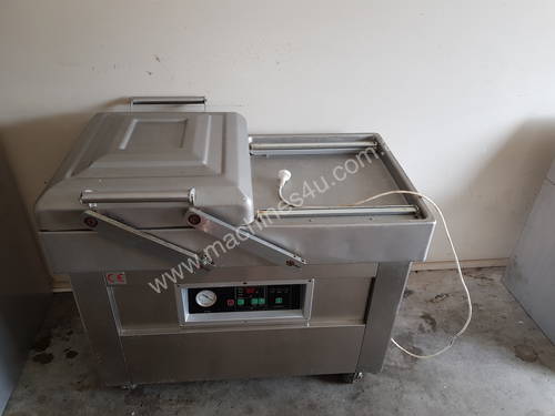 Commercial Cryovac Double Chamber Vacuum Machine