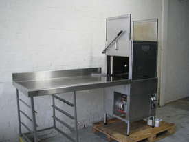 Commercial Kitchen Pass Through Dishwasher - Hobart AM-12E - picture0' - Click to enlarge