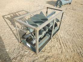 Hydraulic Auger to suit Skidsteer Loader - picture0' - Click to enlarge