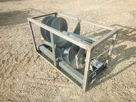 Hydraulic Auger to suit Skidsteer Loader - picture0' - Click to enlarge