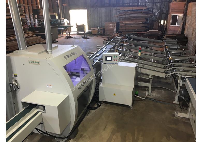 caption Semi Optimizing Docking Saw - C Series