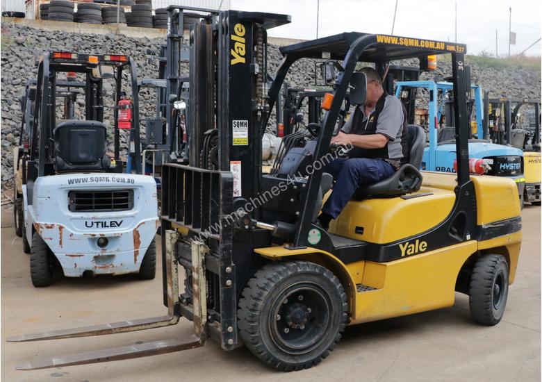 Used 2018 Yale & Utilev Diesel Forklifts Yale Utilev Diesel Forklifts