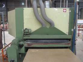 Barker wide belt sander/cutter with thicknessing head - picture1' - Click to enlarge