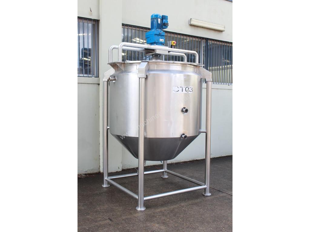 Used Stainless Steel Jacketed Mixing Kettle Steam Jacketed Kettle in