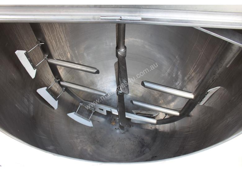 Used Stainless Steel Jacketed Mixing Kettle Steam Jacketed Kettle in