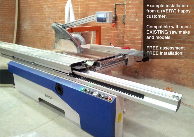 New 2019 SMART NC Panel Saw Digital Fence Automatic Rip Fence for Table