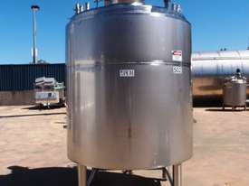 Stainless Steel Jacketed Mixing Tank, Capacity: 4,500Lt - picture0' - Click to enlarge