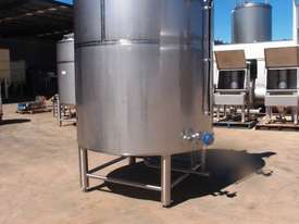 Stainless Steel Jacketed Mixing Tank, Capacity: 4,500Lt - picture0' - Click to enlarge