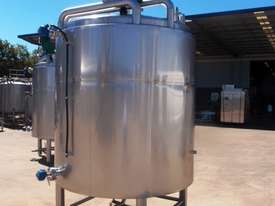 Stainless Steel Jacketed Mixing Tank, Capacity: 4,500Lt - picture1' - Click to enlarge