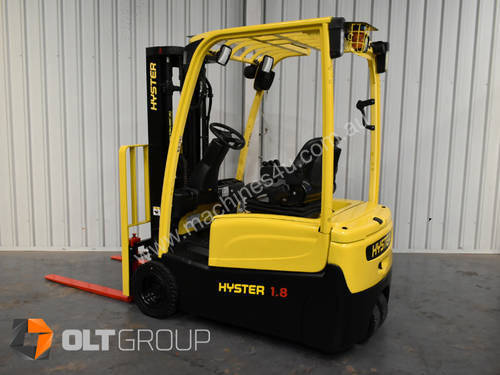 Hyster J1.8XNT Battery Electric Forklift Container Mast 4 Functions 2013 Model 4.6m Lift Height