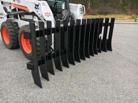 Skid Steer Stick Rake - 2100 mm - picture0' - Click to enlarge