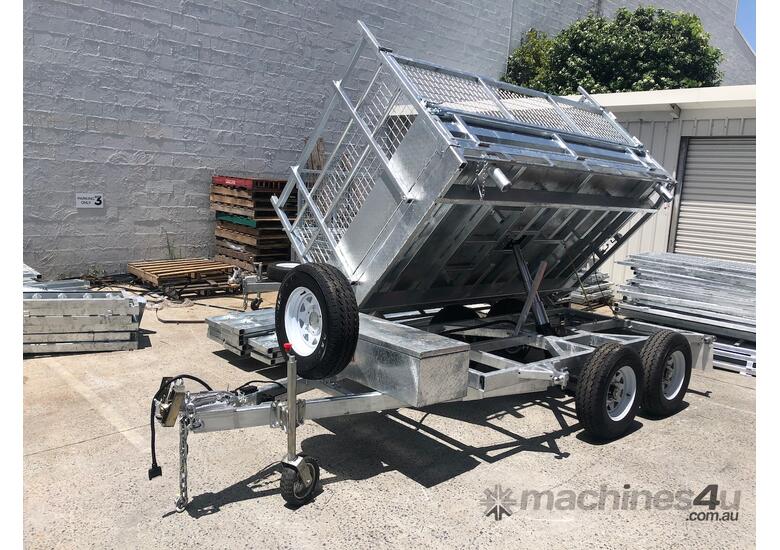 Three Way Hydraulic Tipper with Ramps 10 x 6 - Ship Australia Wide!