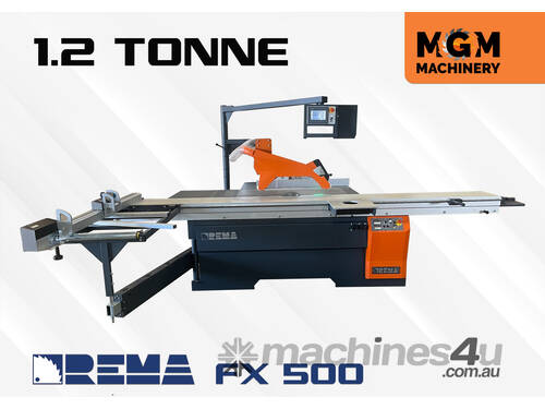  Rema FX 500 Panel Saw From Poland - This machine is old school tough.