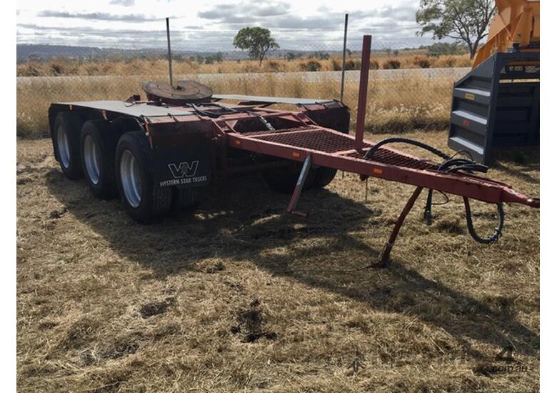Buy Used fruehauf TRI AXLE DOLLY Dolly Trailer Converter in , Listed