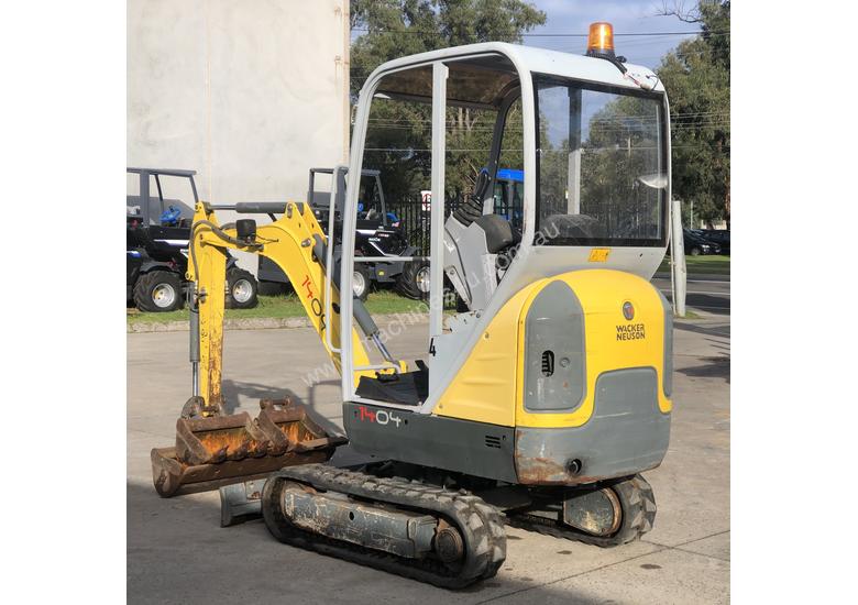 caption Used Wacker Neuson 1404 1.5tonne Mini Excavator