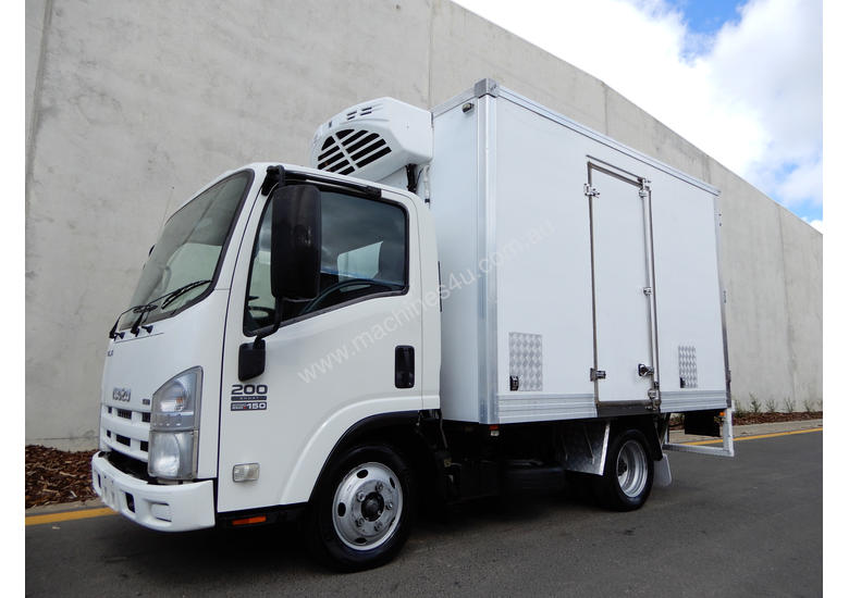 caption Isuzu NLR200 Refrigerated Truck