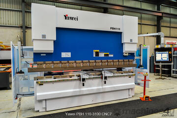 Yawei CNC Pressbrakes - Available exclusively from Applied Machinery. Beware of imitations.