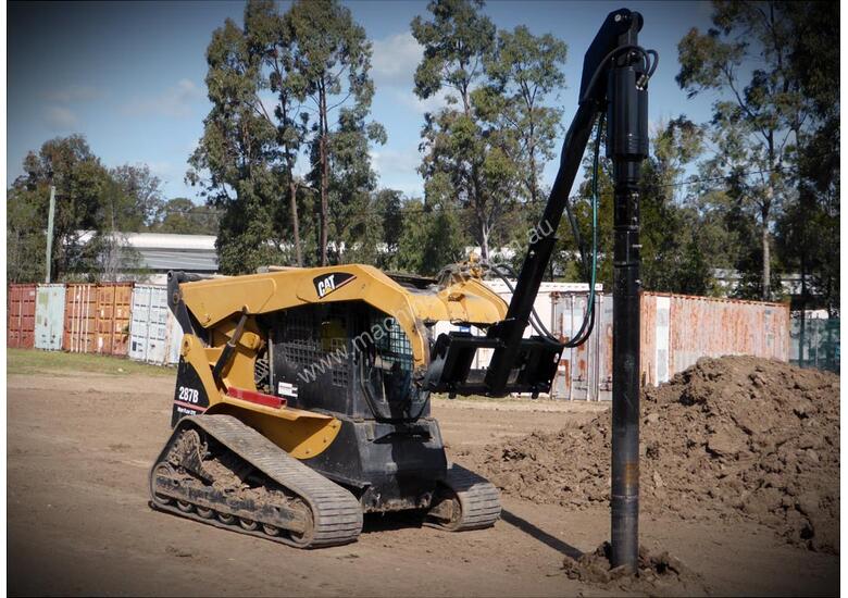 New Digga Tpe Telescopic Piling Drilling Extension For Skid Steers