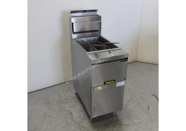 caption Anets 14GS.CS Single Pan Fryer