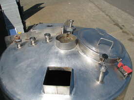 Large Stainless Steel Tank with Mixer - 1400L - picture2' - Click to enlarge