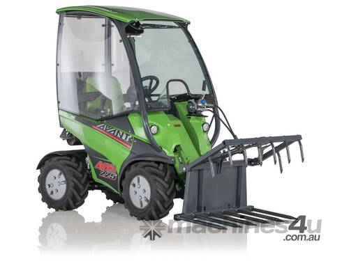Avant 225 Articulated Mini Loader W/ All Round Grapple