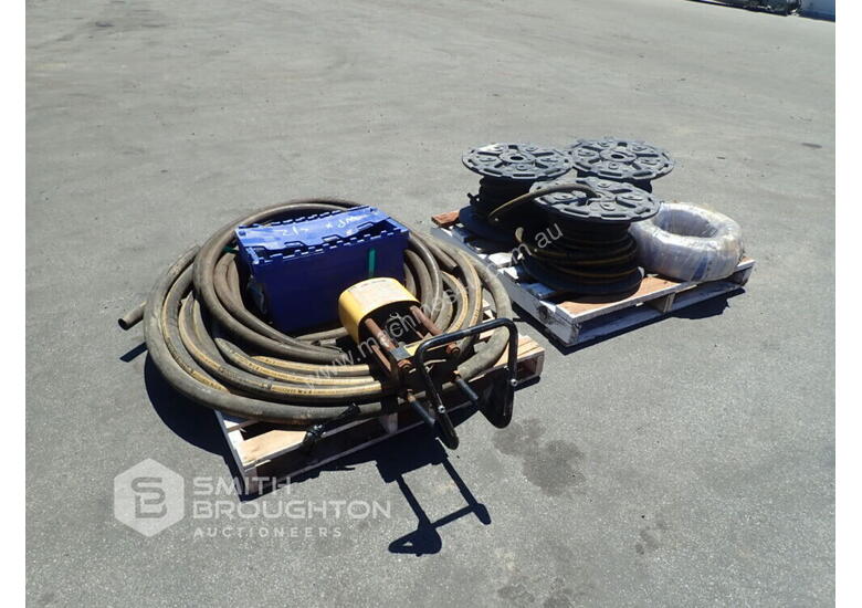 Used 2 X PALLETS COMPRISING OF PARKER HOSE PRESS VARIOUS DIE CAGES 6 X