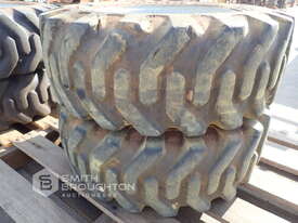 4 X USED FIRESTONE 10-16.5 TYRES ON RIMS - picture2' - Click to enlarge