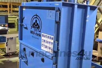 MIL-TEK BP 306 Cardboard/ Plastics BALER FULL FRONT DOOR Yr 2016. 240v MACFAB Compact Yr 2015 UK